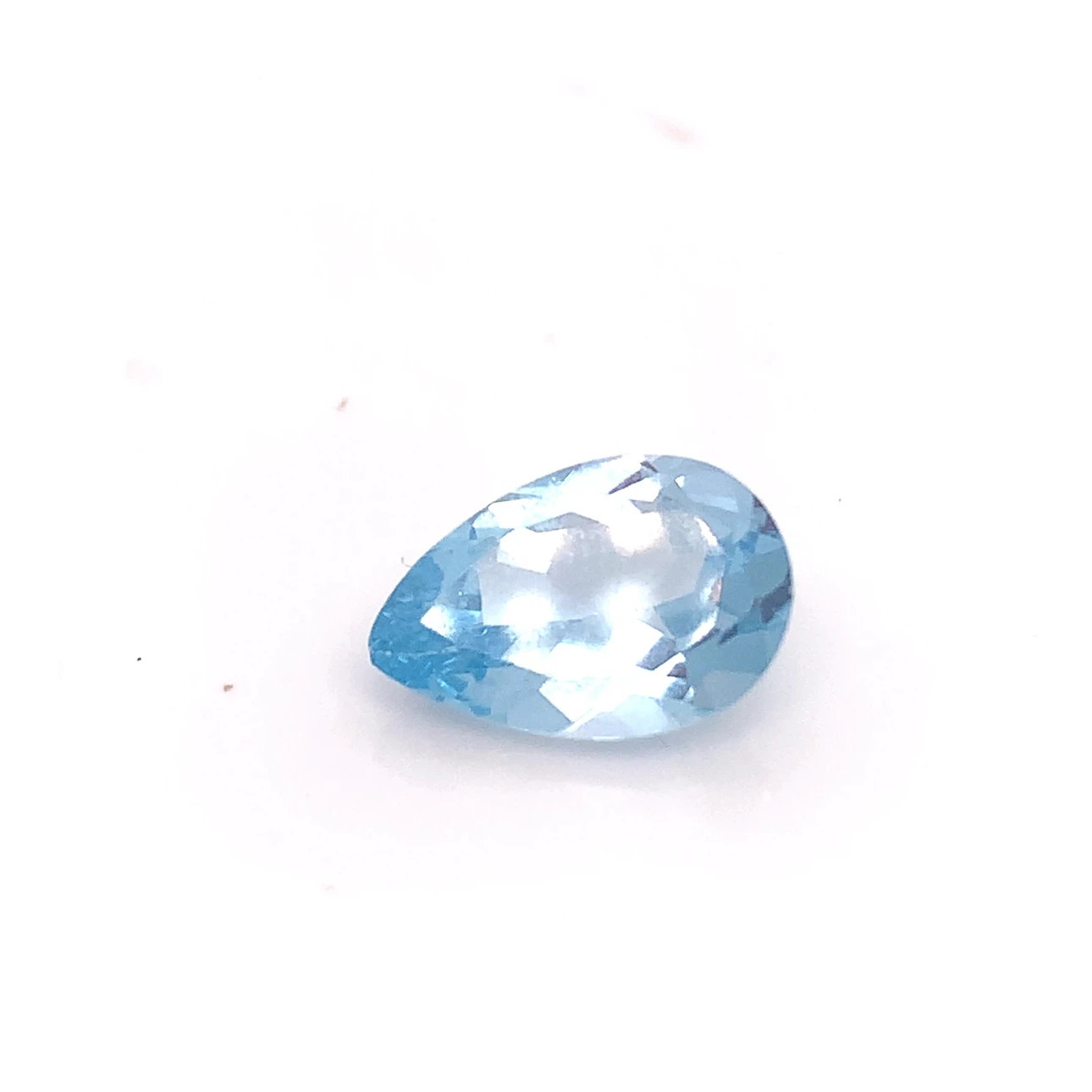 5.35 carat Pear-Shaped genuine Aquamarine Gemstone