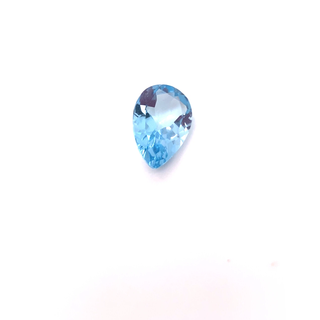 5.35 carat Pear-Shaped genuine Aquamarine Gemstone - photo 5