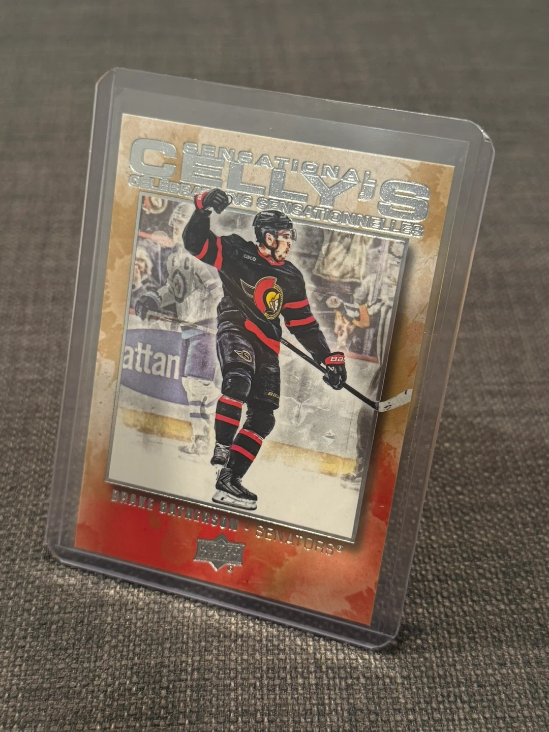 Drake Batherson Sensational Cellys Hockey Card