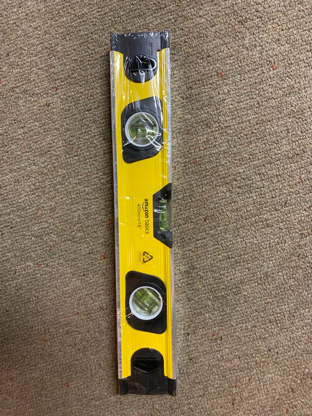 Amazon Basics 16 inch Spirit Level