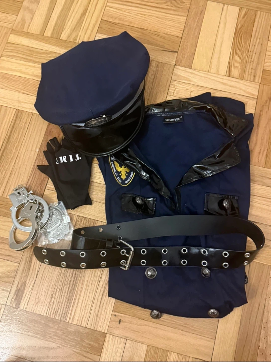 Women's Police Costume Set Halloween Costume - photo 2