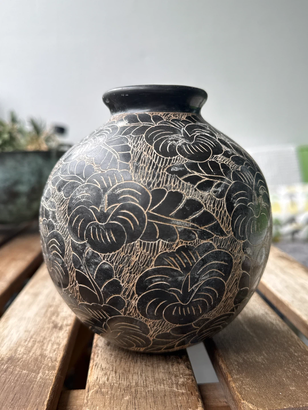 Handcrafted Nicaragua Pottery Vase