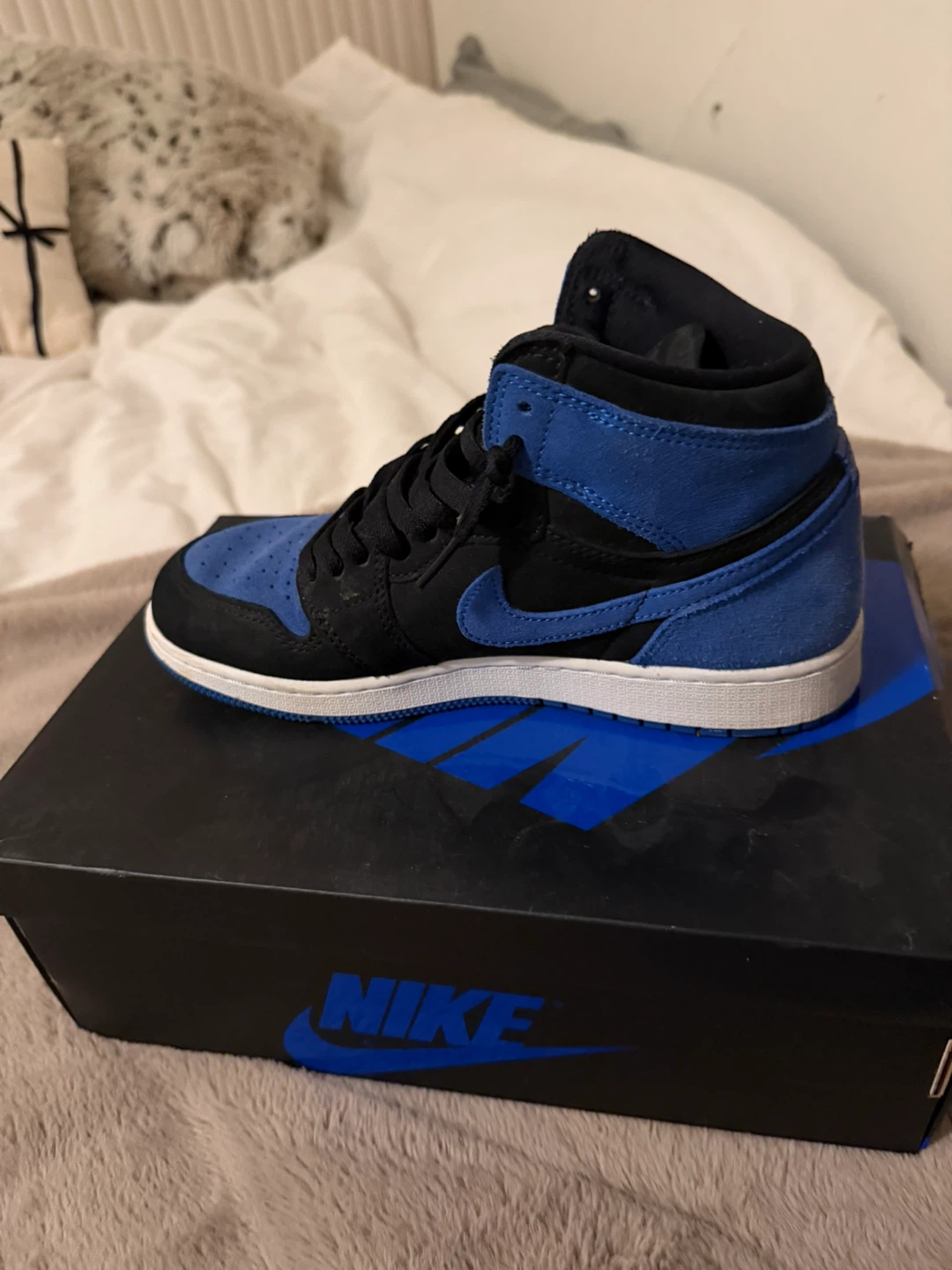 Nike Air Jordan 1 Retro High OG GS Black/Royal Blue