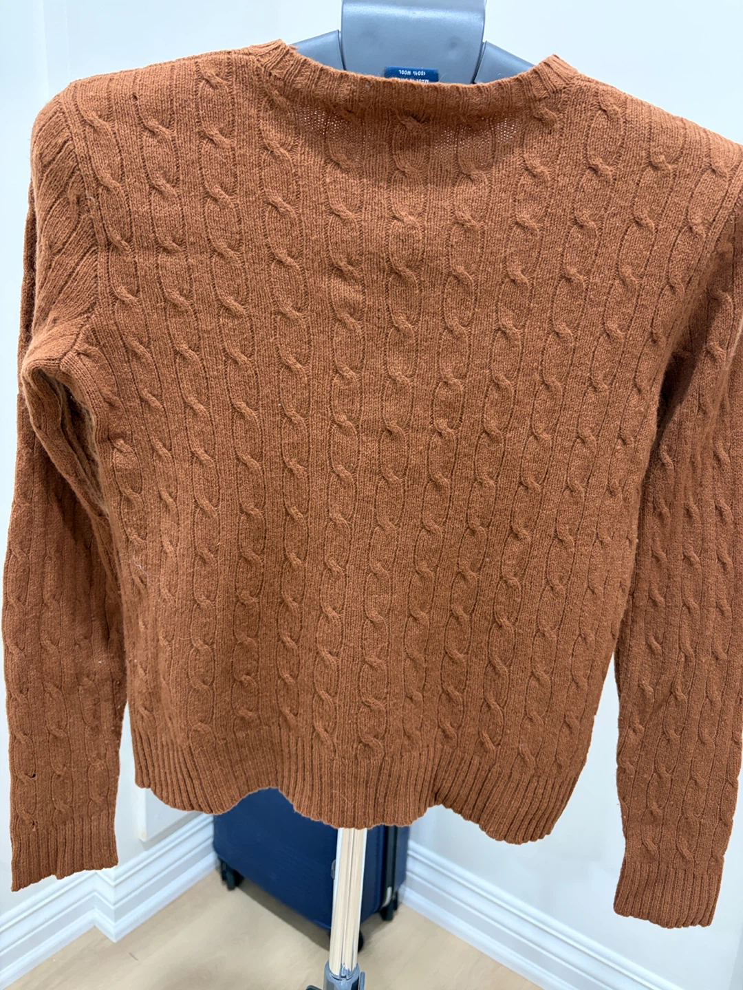 Ralph Lauren Sport Rust Cable Knit Sweater - photo 4