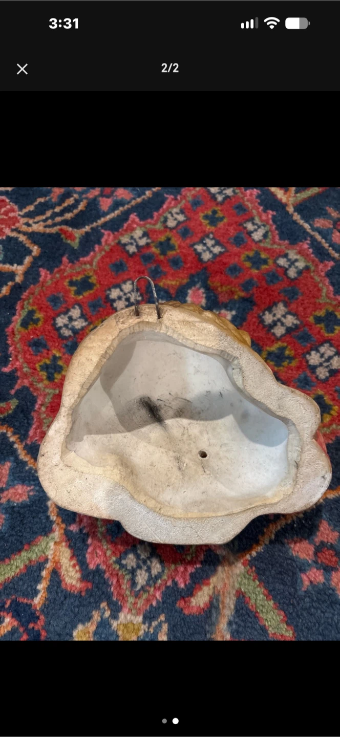 Vintage Ceramic Cat Wall Pocket - photo 2