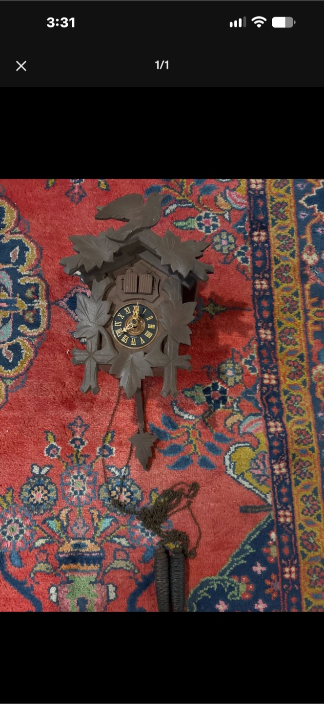 Wooden Cuckoo Clock