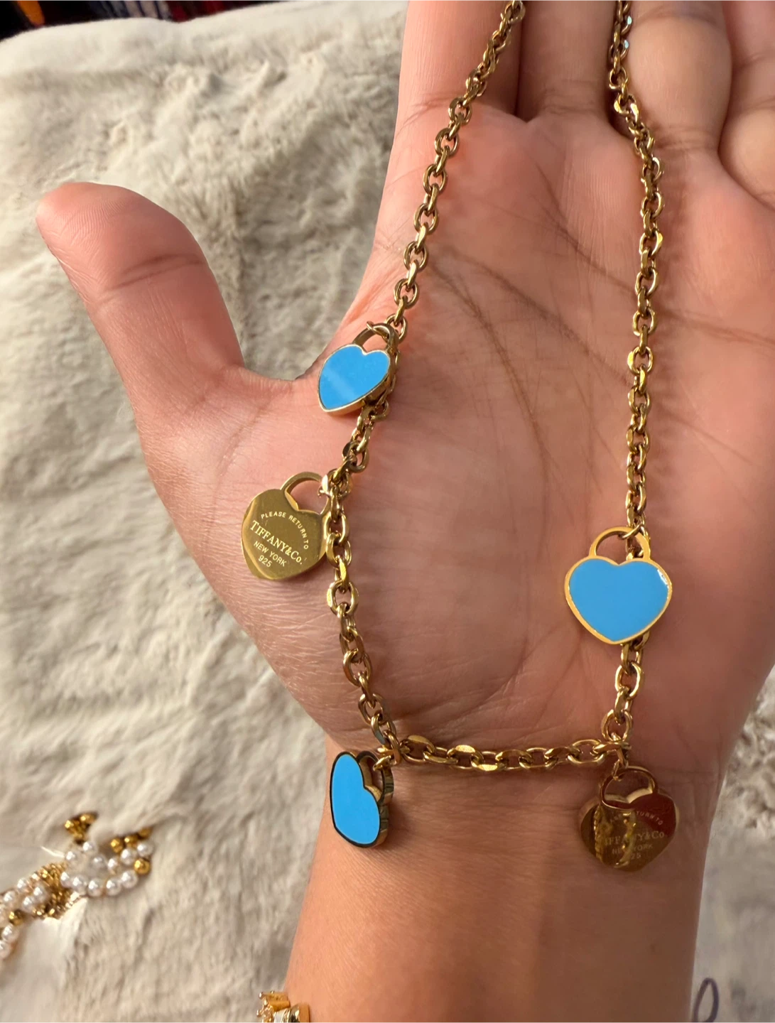 Set of Two Gold-Tone Chain Necklaces - photo 3