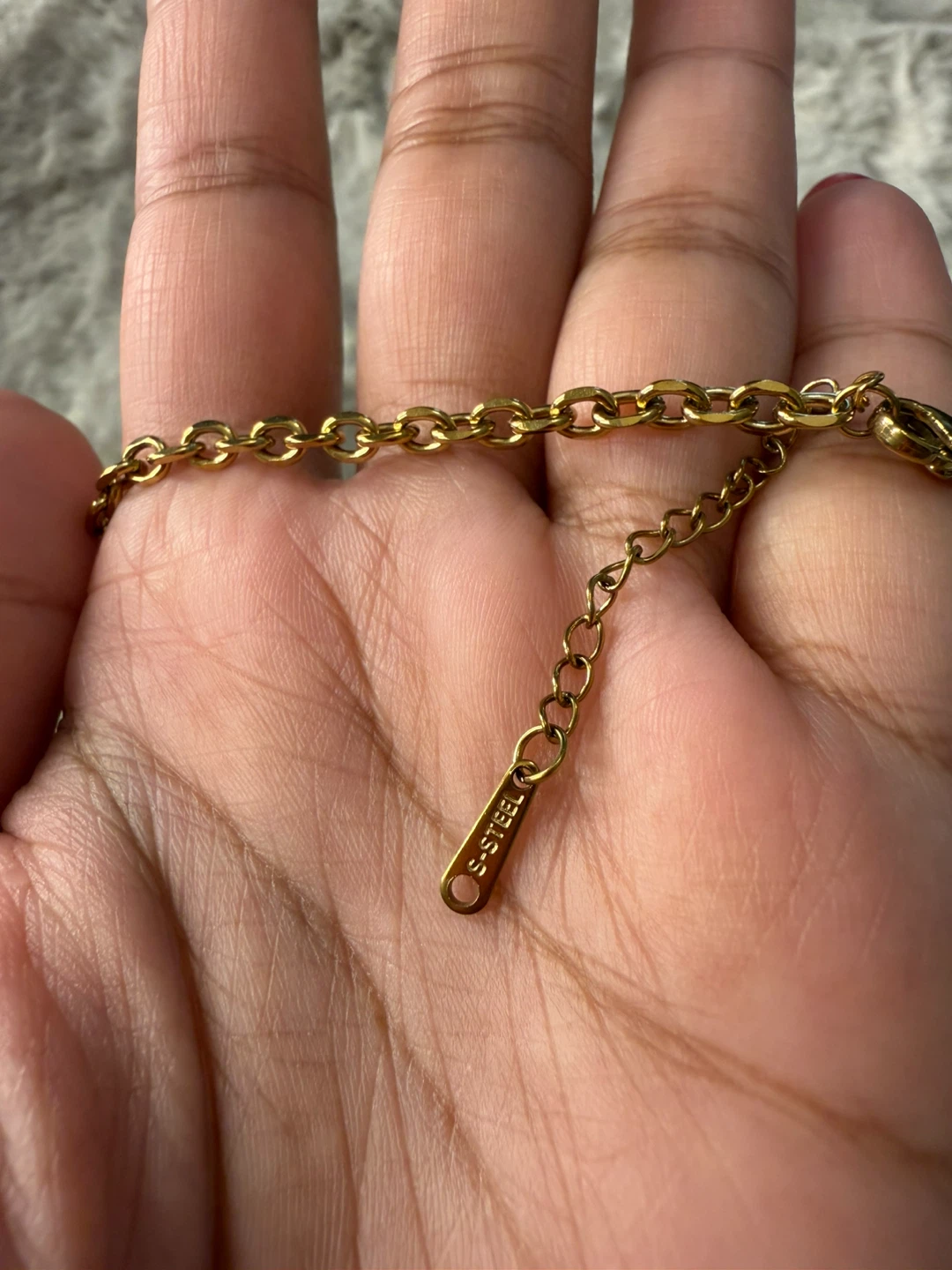 Set of Two Gold-Tone Chain Necklaces - photo 5