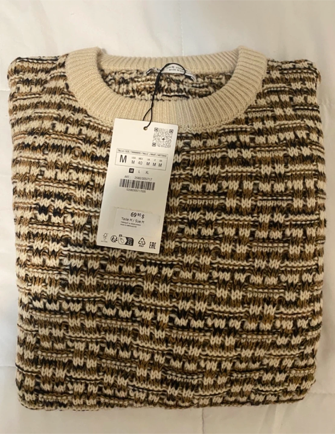 Zara textured knit sweater - photo 2
