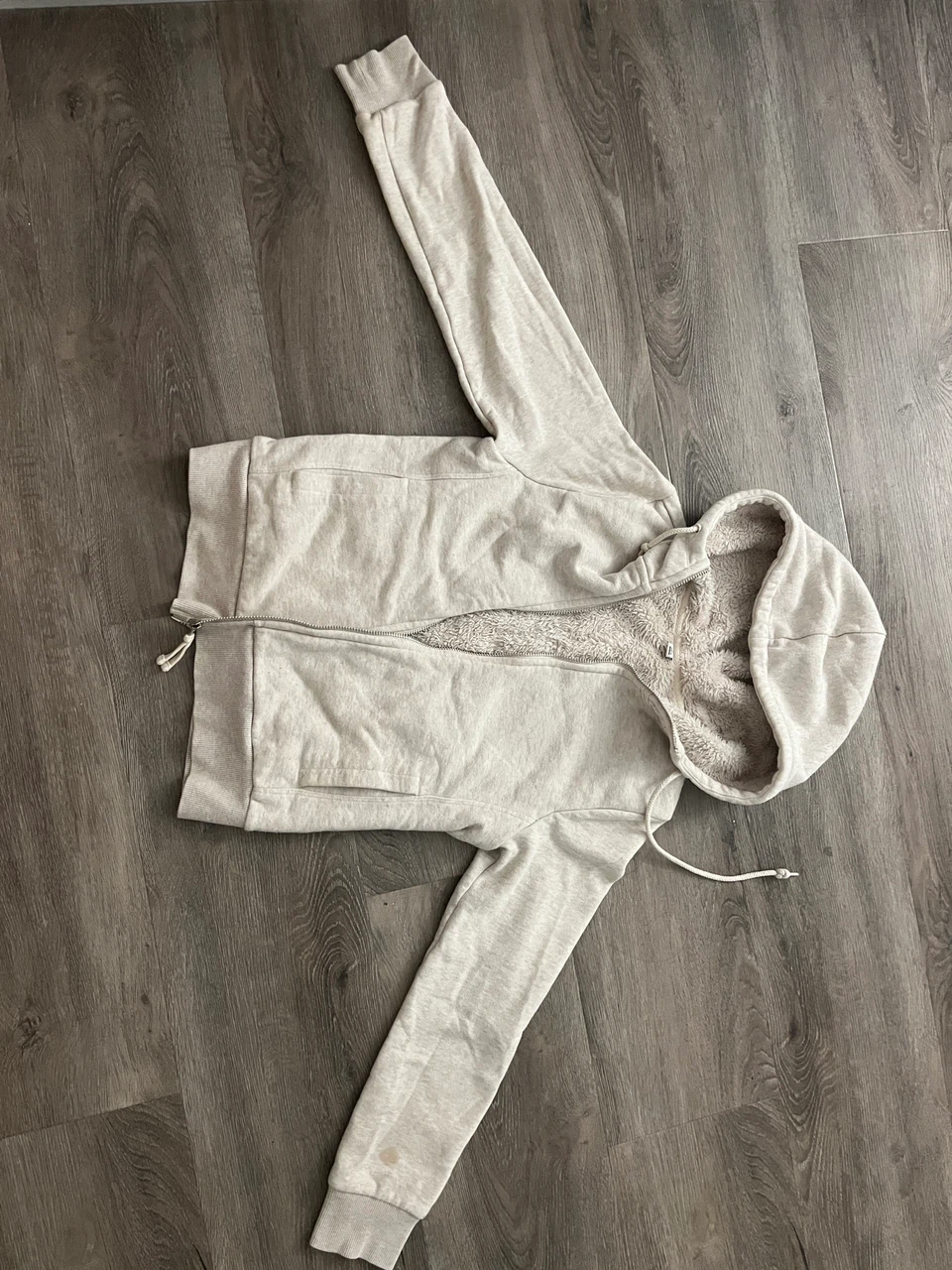 Uniqlo Sherpa-Lined Full-Zip Hoodie