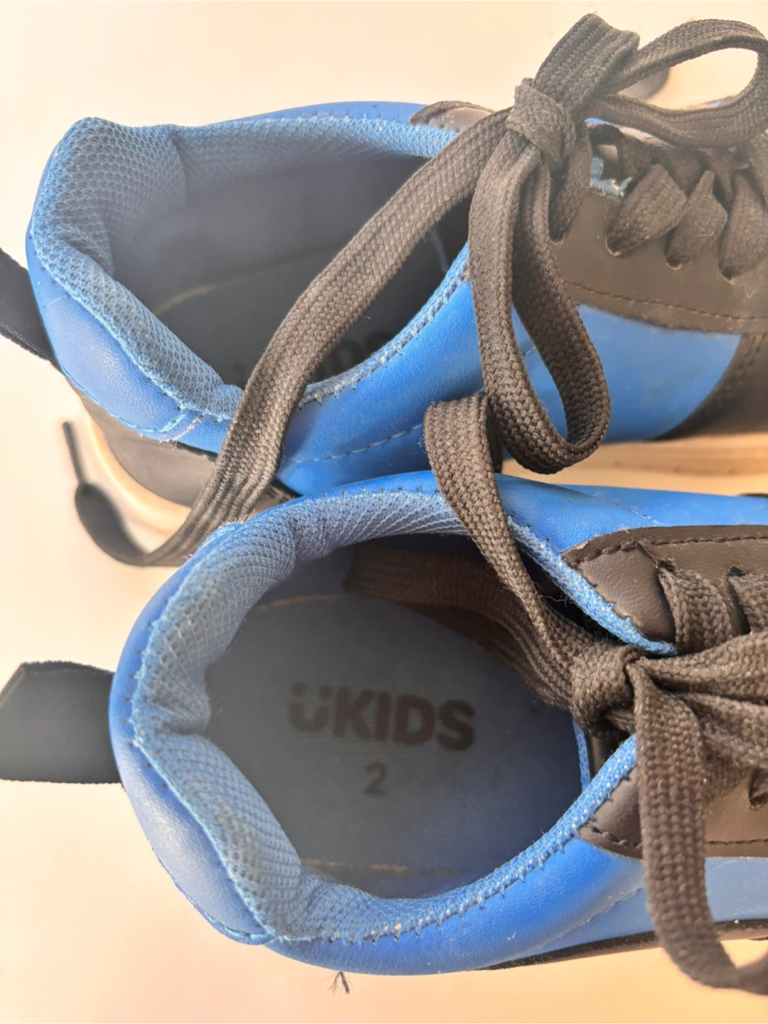 UKIDS Blue and Black Children's Sneakers - photo 2