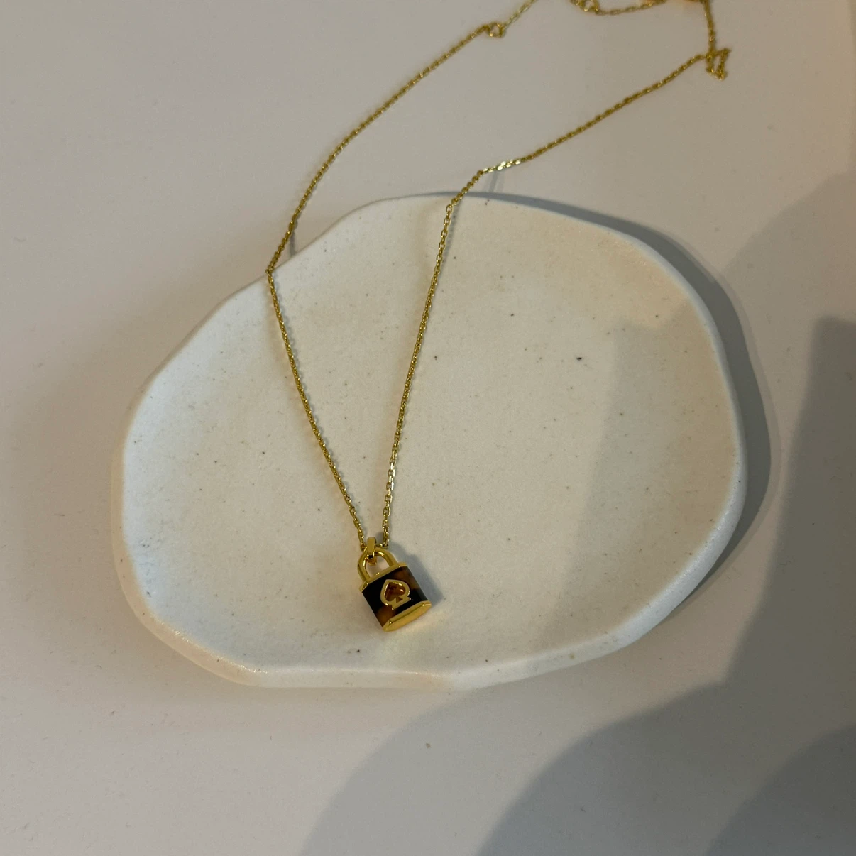 Kate Spade Lock Pendant Necklace - photo 2