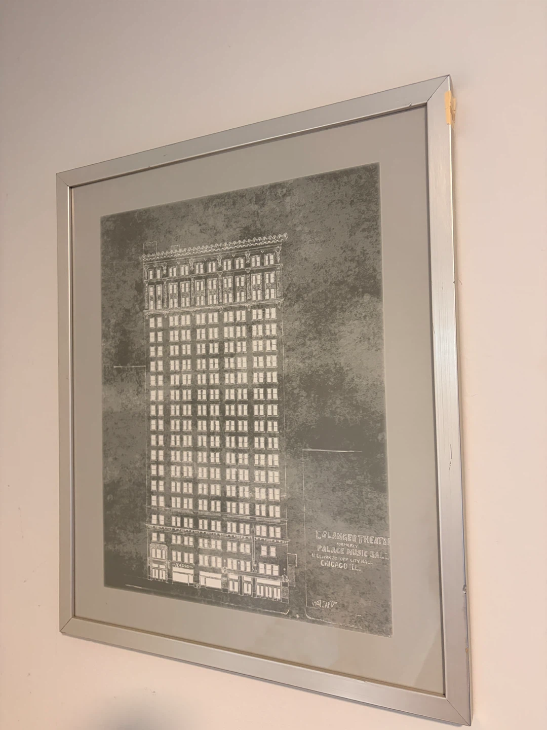 Framed print of Palace Music Hall or Bismarck Theater) - photo 2