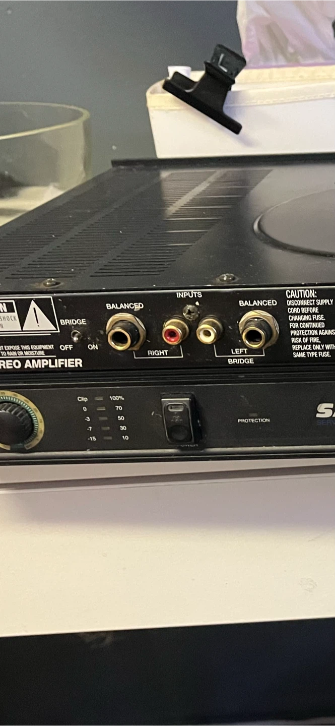 SAMSON.  SERVO.  AMP. (2).   Model. 120 - photo 3