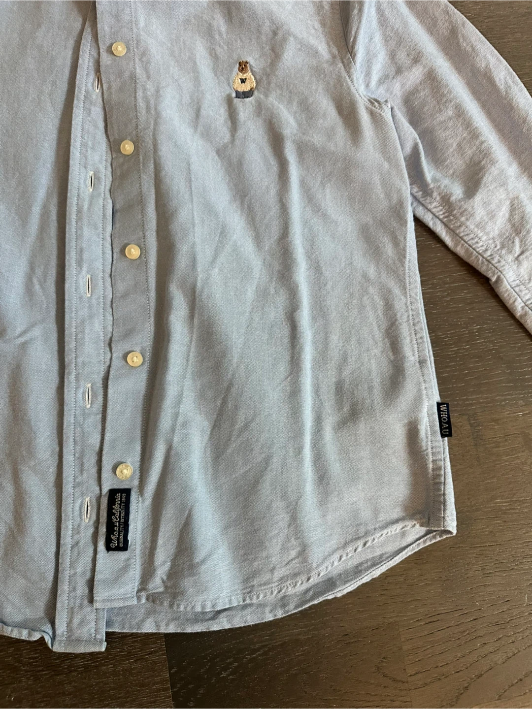 WHO.A.U Slim Fit Button-Down Shirt - photo 2