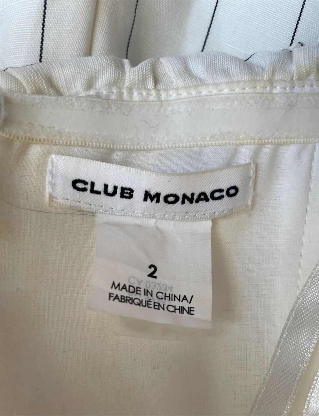 Club Monaco Pinstripe Jumpsuit - photo 3