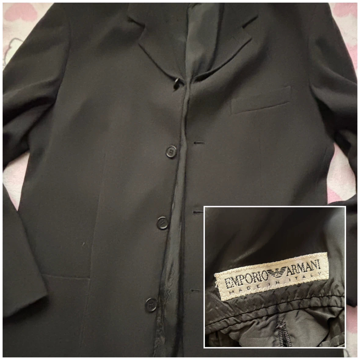 Emporio Armani - Black Blazer - *Size Men Medium/Large*