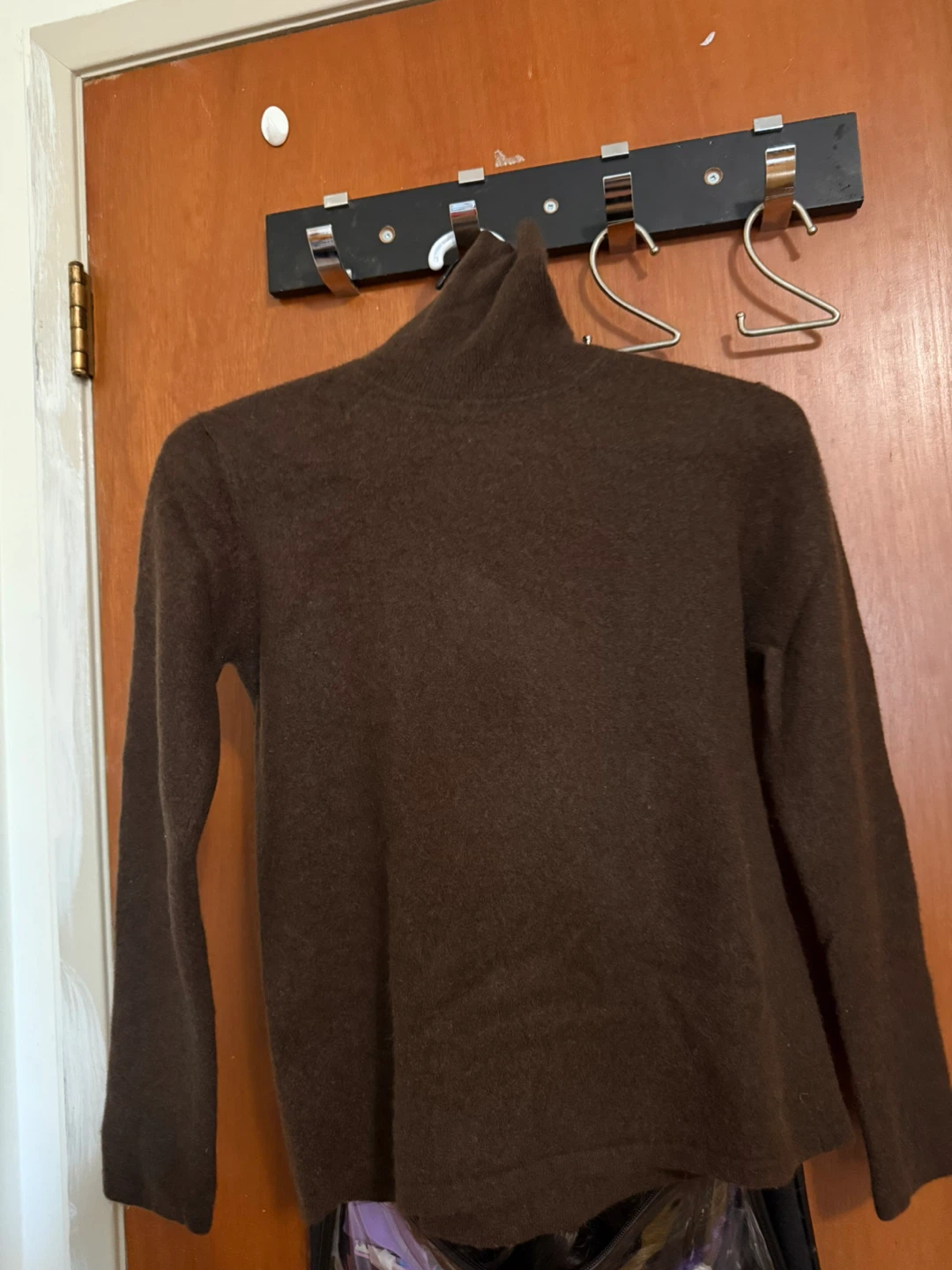 Black Cardigan and brown winter longsleeve - photo 2