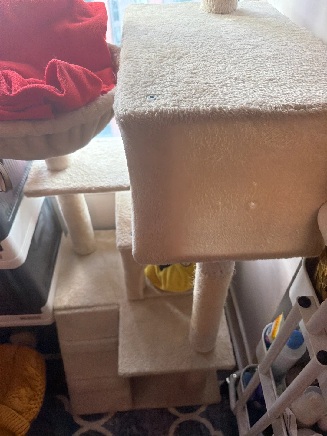 Cream Coloured Cat Tree - photo 2