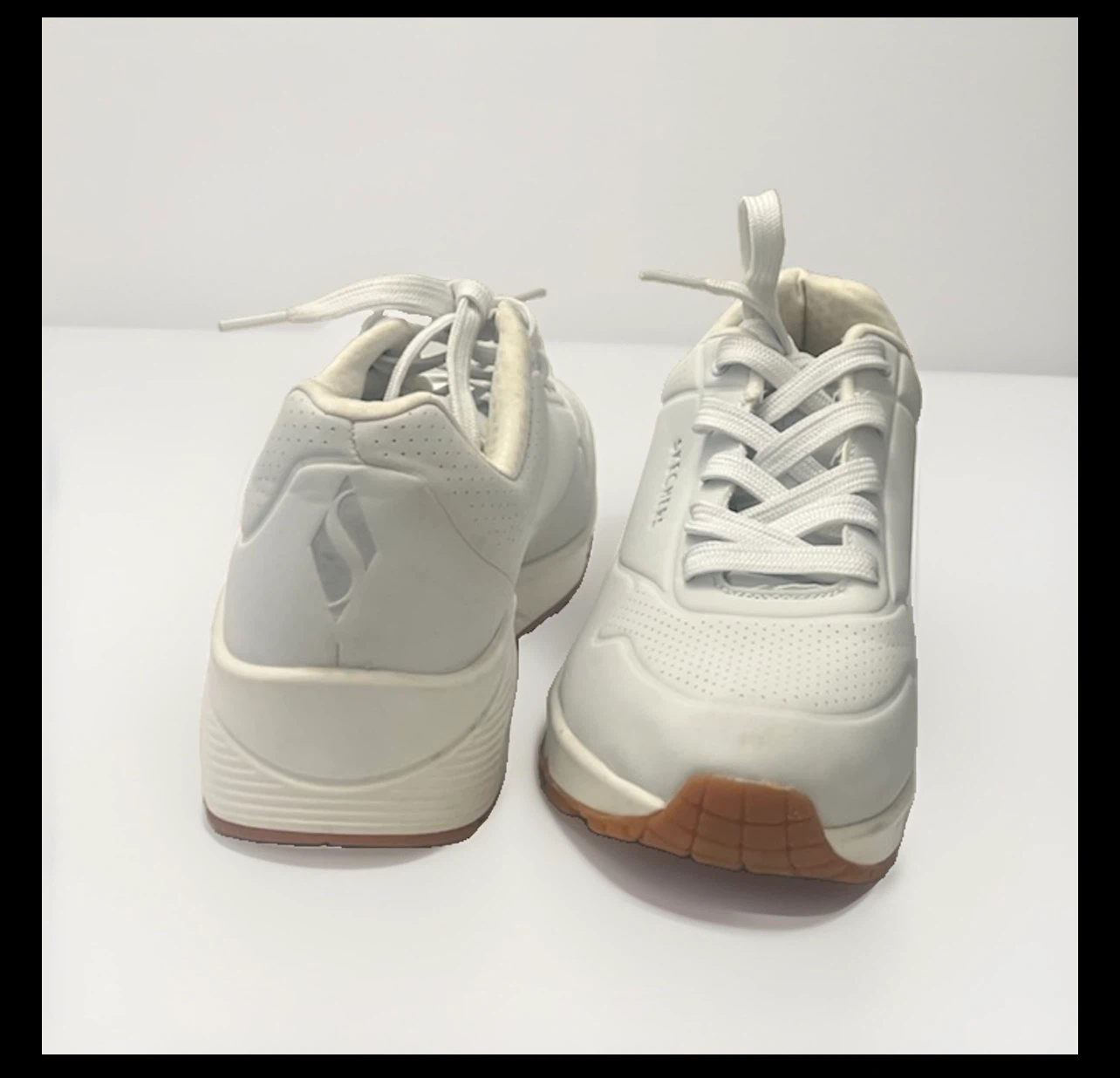 White Skechers Sneakers Stand on Air - photo 2