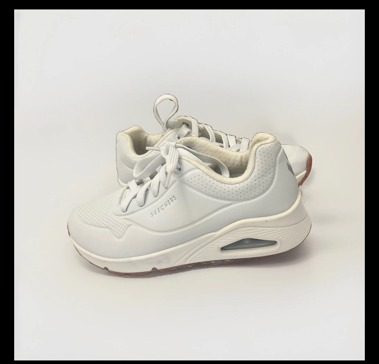 White Skechers Sneakers Stand on Air - photo 3