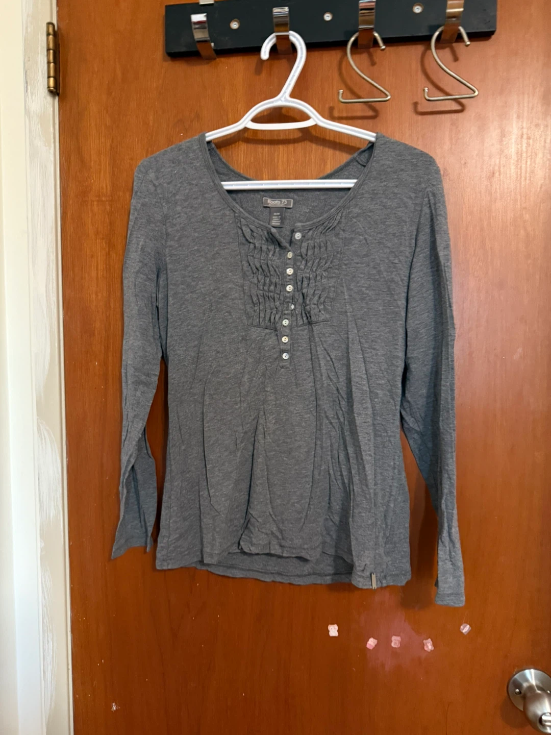 Roots 73 Grey Long Sleeve Top