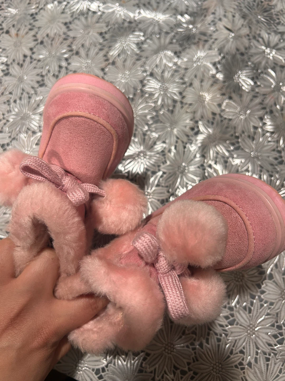 Pink Bianca Toddler Boots