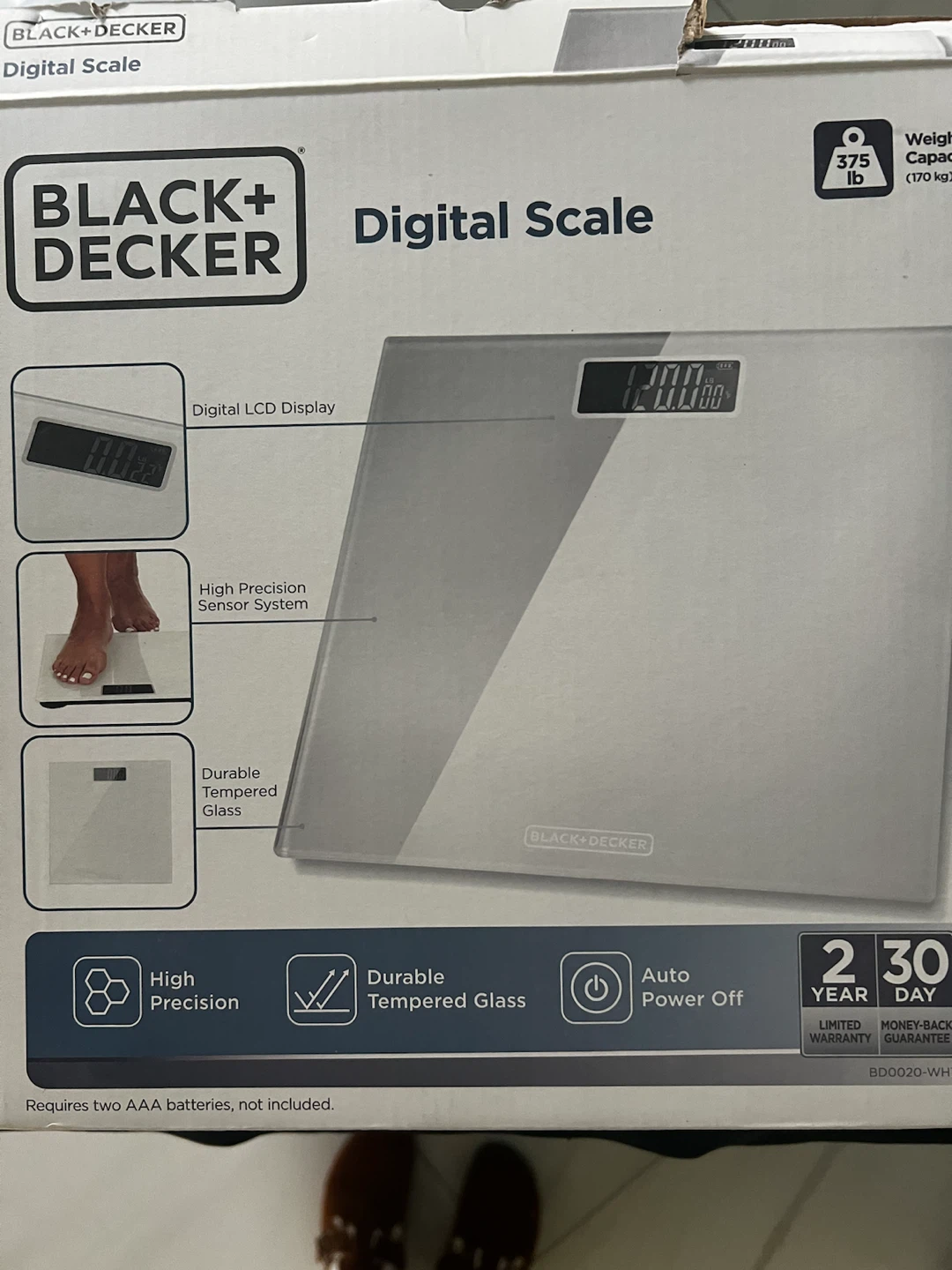 NEW Black+Decker Digital Scale - photo 2