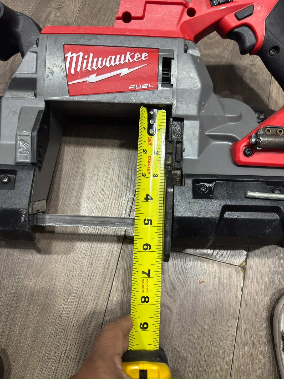 Milwaukee Fuel Deep Cut Band Saw