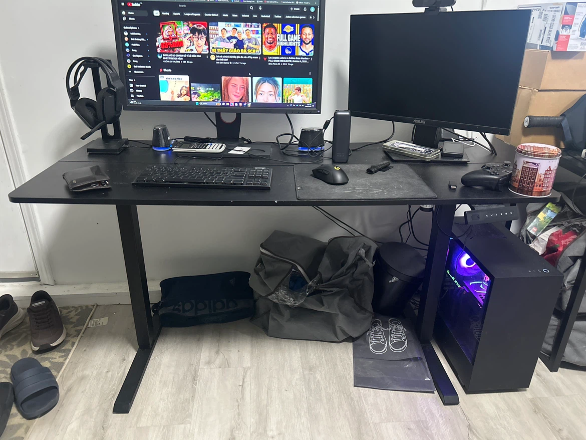 Black Standing Desk