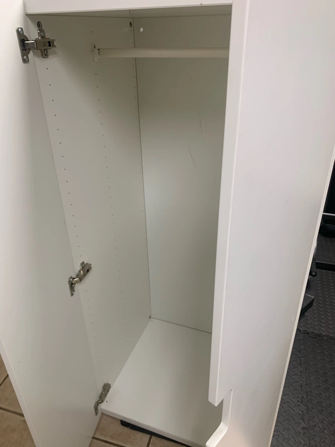 2 IKEA White Wardrobes cabinets
