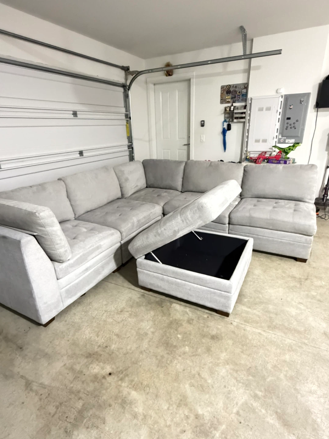 Thomasville Modular Sectional with Storage Ottoman - photo 4