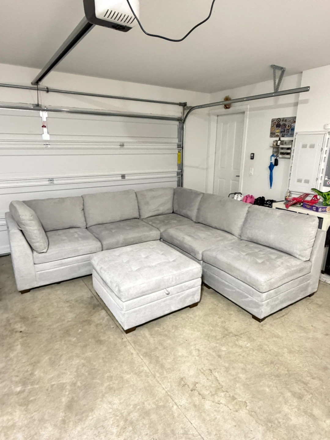 Thomasville Modular Sectional with Storage Ottoman - photo 5