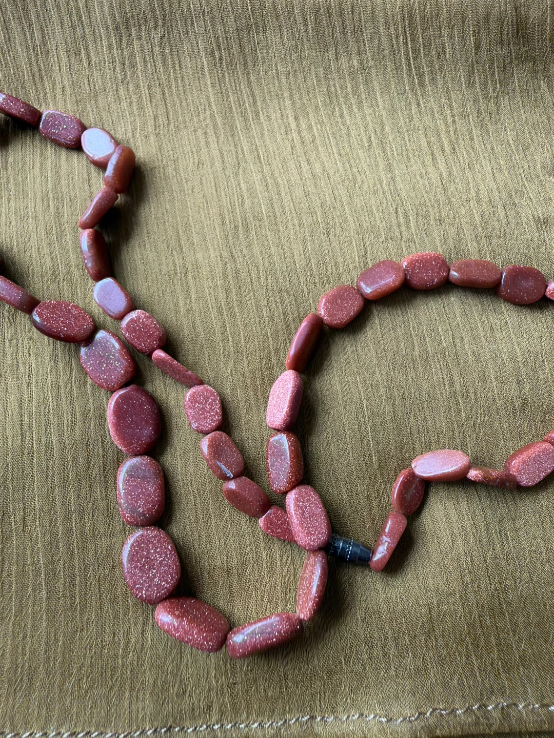 Goldstone Jewellery Set