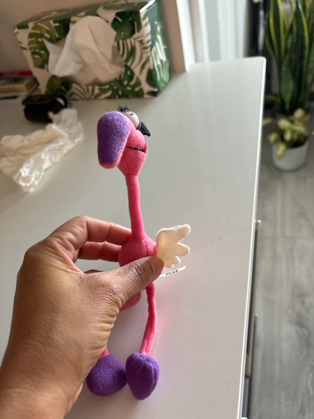 2001 McDonald's Flamingo Plush Toy