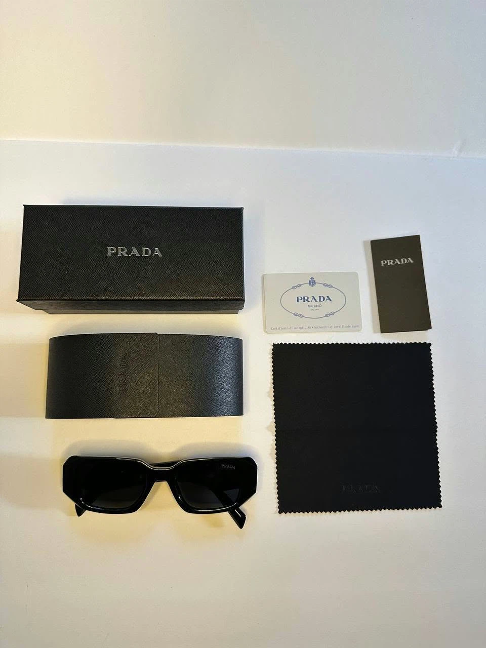 Prada Sunglasses with Original Case and Packaging