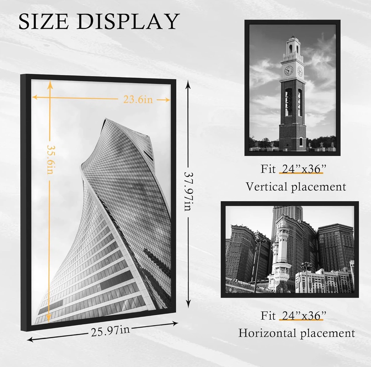 24x36 Poster Frames (Set of 2) - photo 4