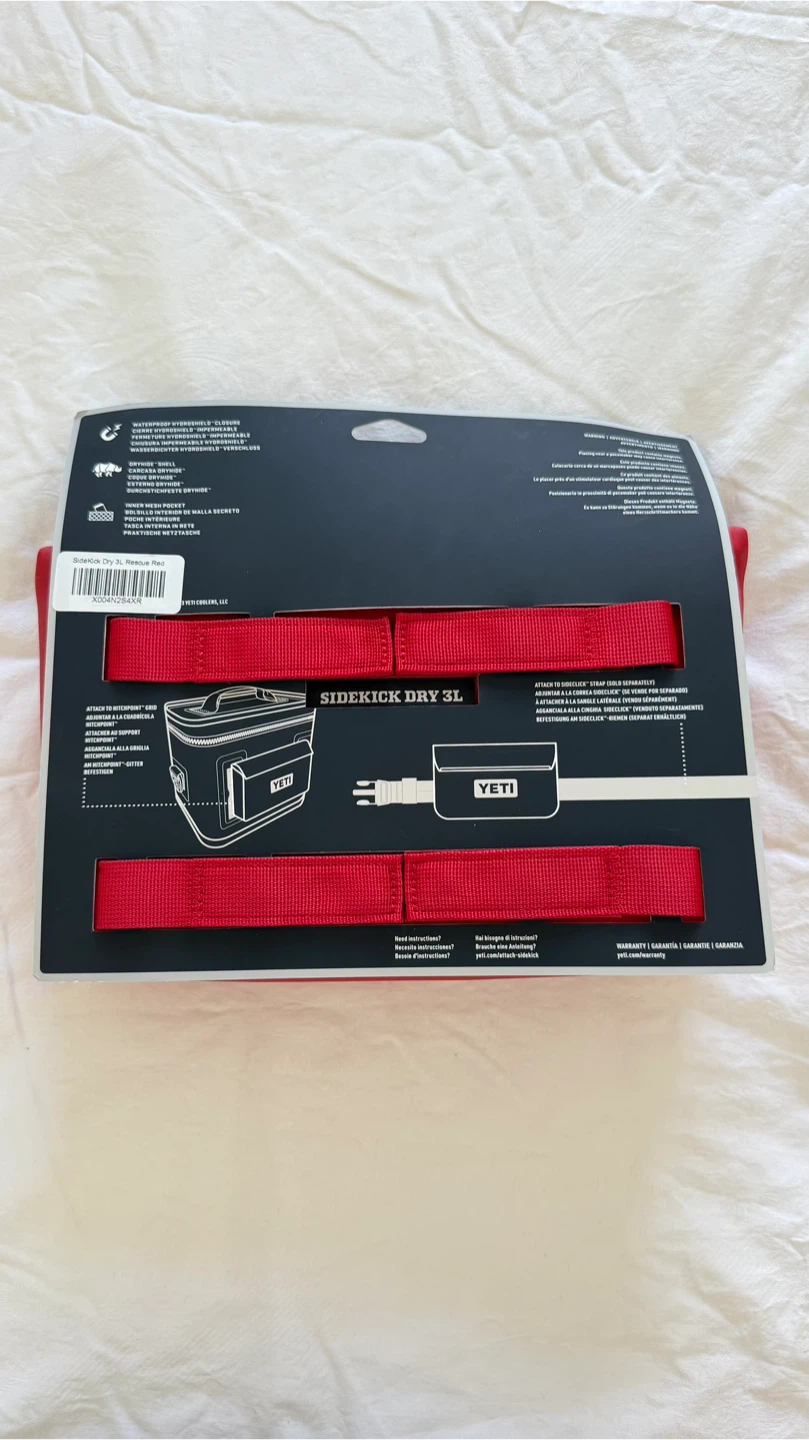 YETI Sidekick Dry 3L Gear Case - Rescue Red - photo 2