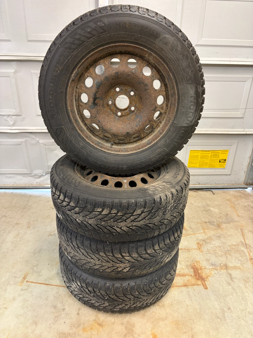Set of 4 Nokian Nordman 9 SUV Tires