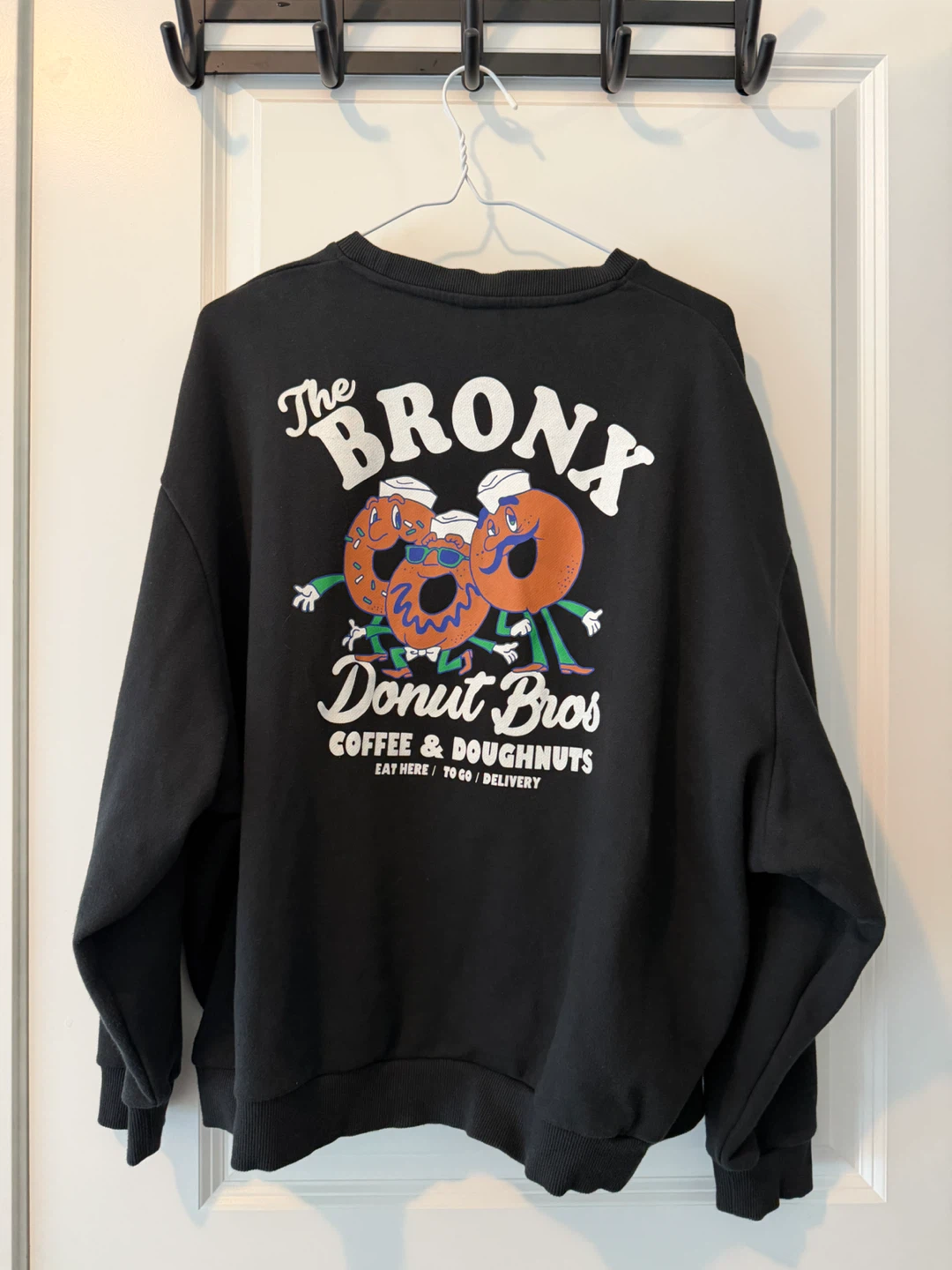 The Bronx Donut Bros Graphic Crewneck Sweatshirt - photo 3