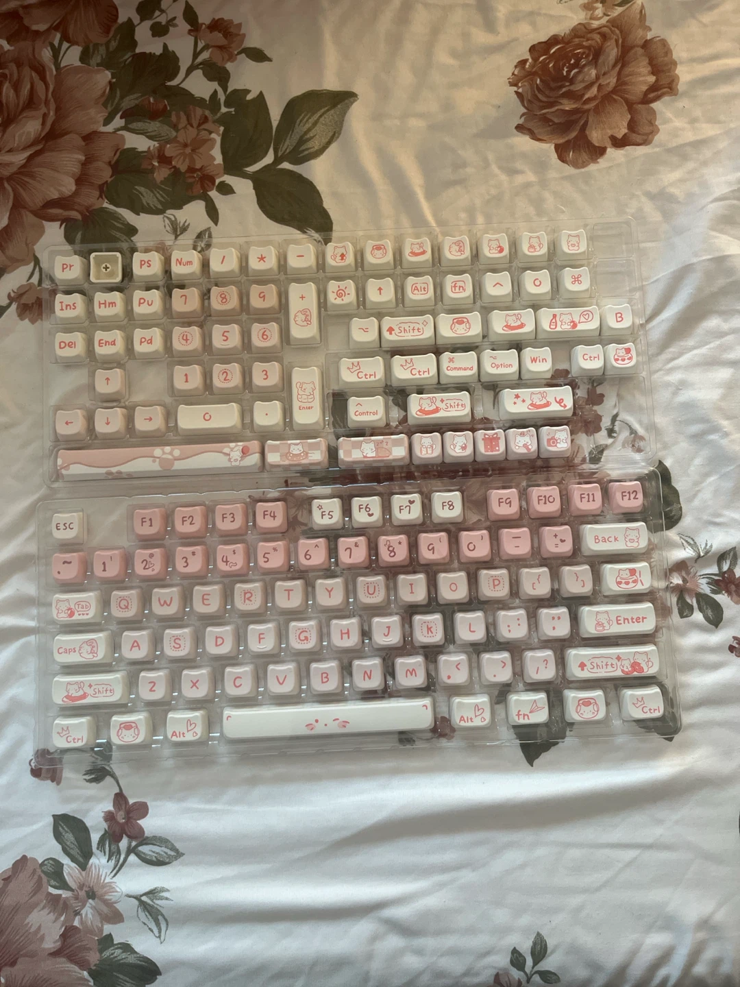 Cute Pink Keycap Set