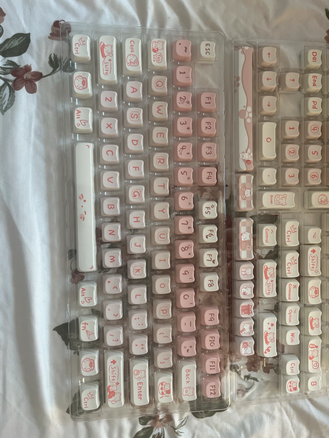 Cute Pink Keycap Set - photo 2