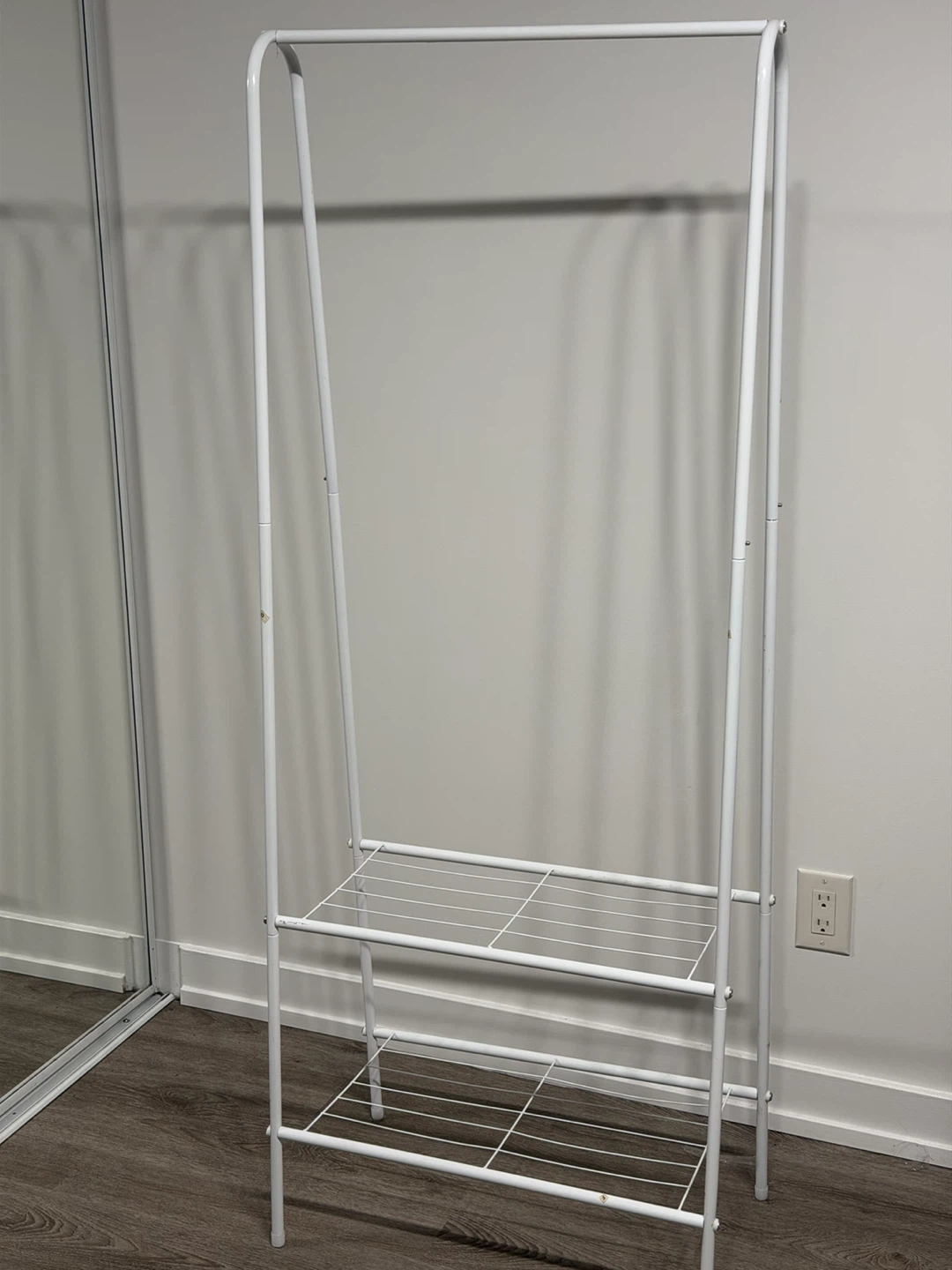 Coat Rack with Shelves