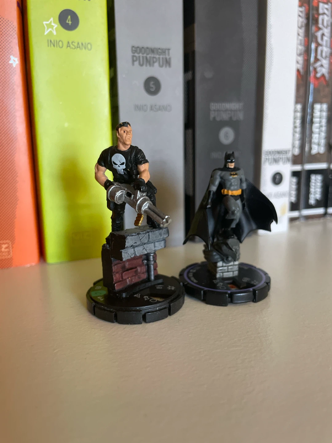 HeroClix The Punisher and Batman Miniatures