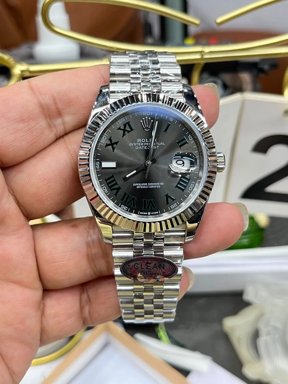 Clean Factory Rolex Datejust 41mm Watch