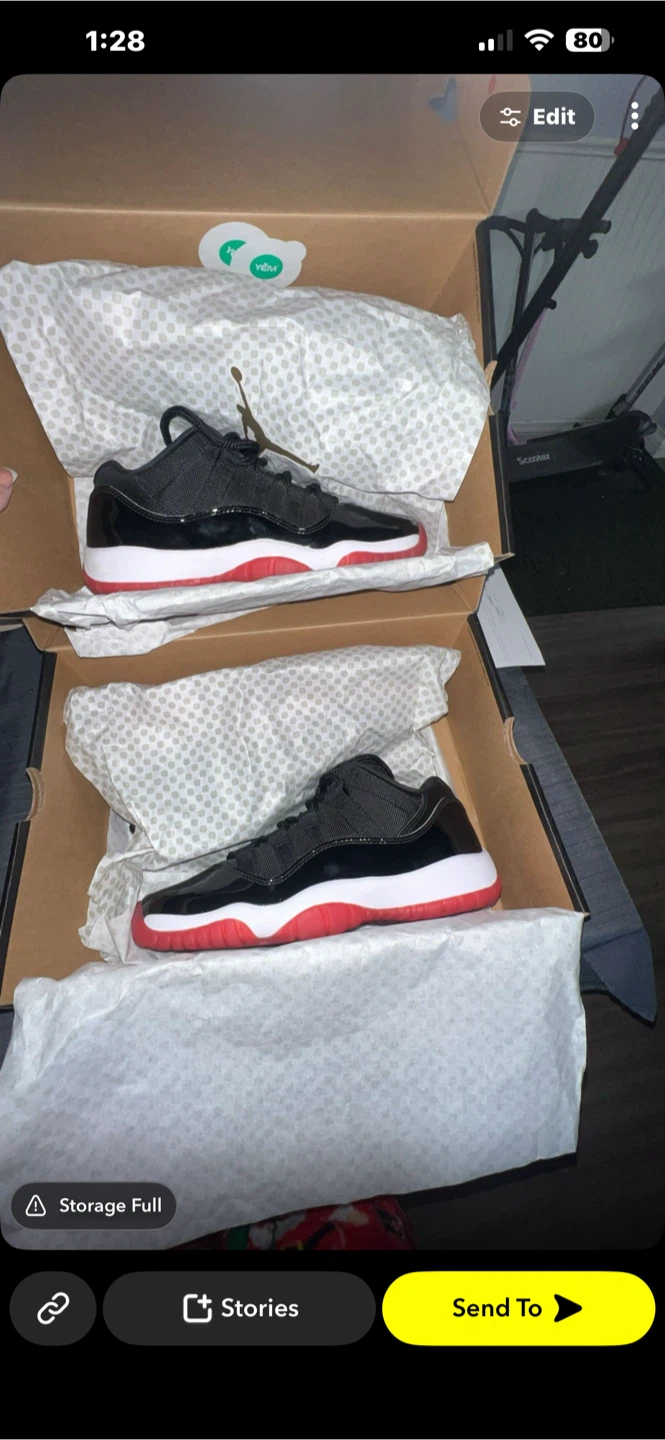 Jordan 11 Retro low bred - photo 3