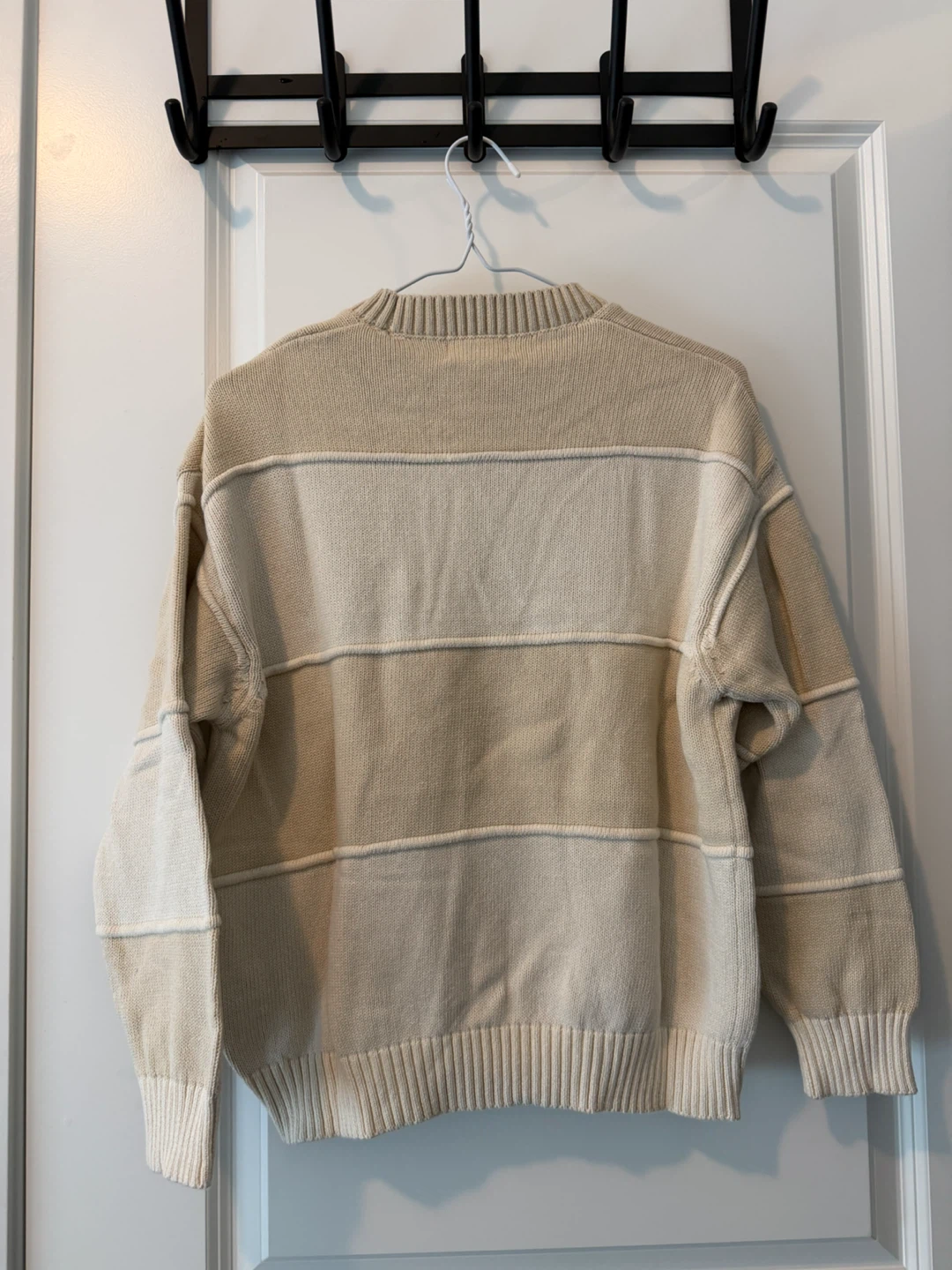 Pull&Bear Beige Colourblock Sweater - photo 2