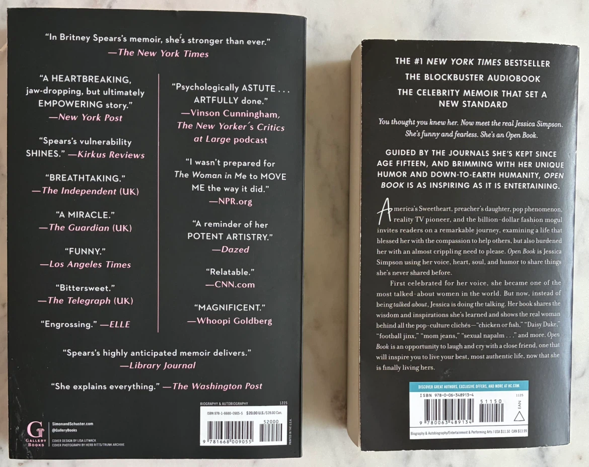 Two celebrity books—Britney Spears and Jessica Simpson - photo 2