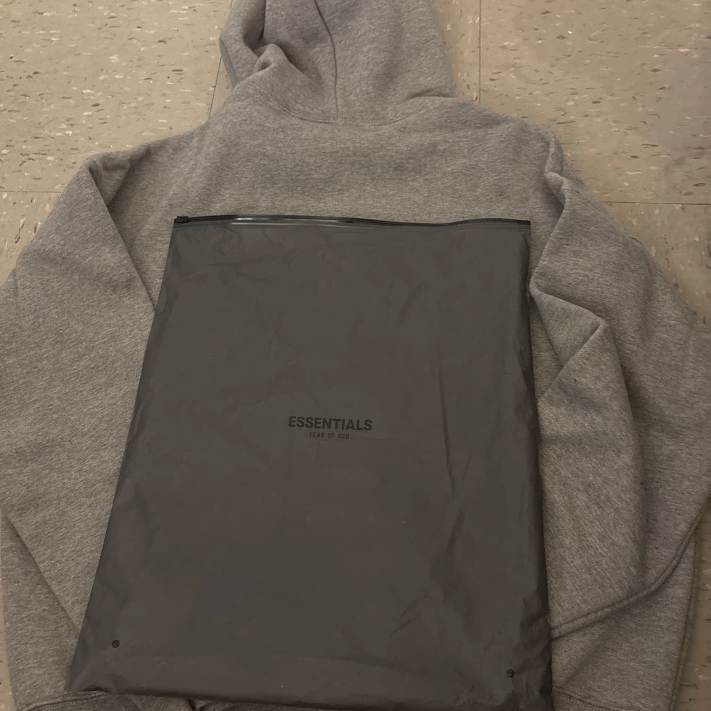 Essentials Grey Hoodie - photo 2