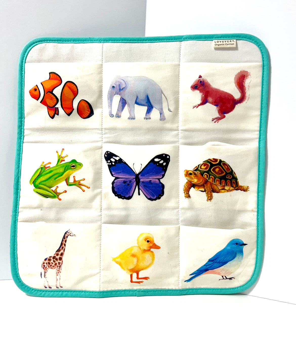 Lovevery Organic Cotton Animal Matching Play Set - photo 5